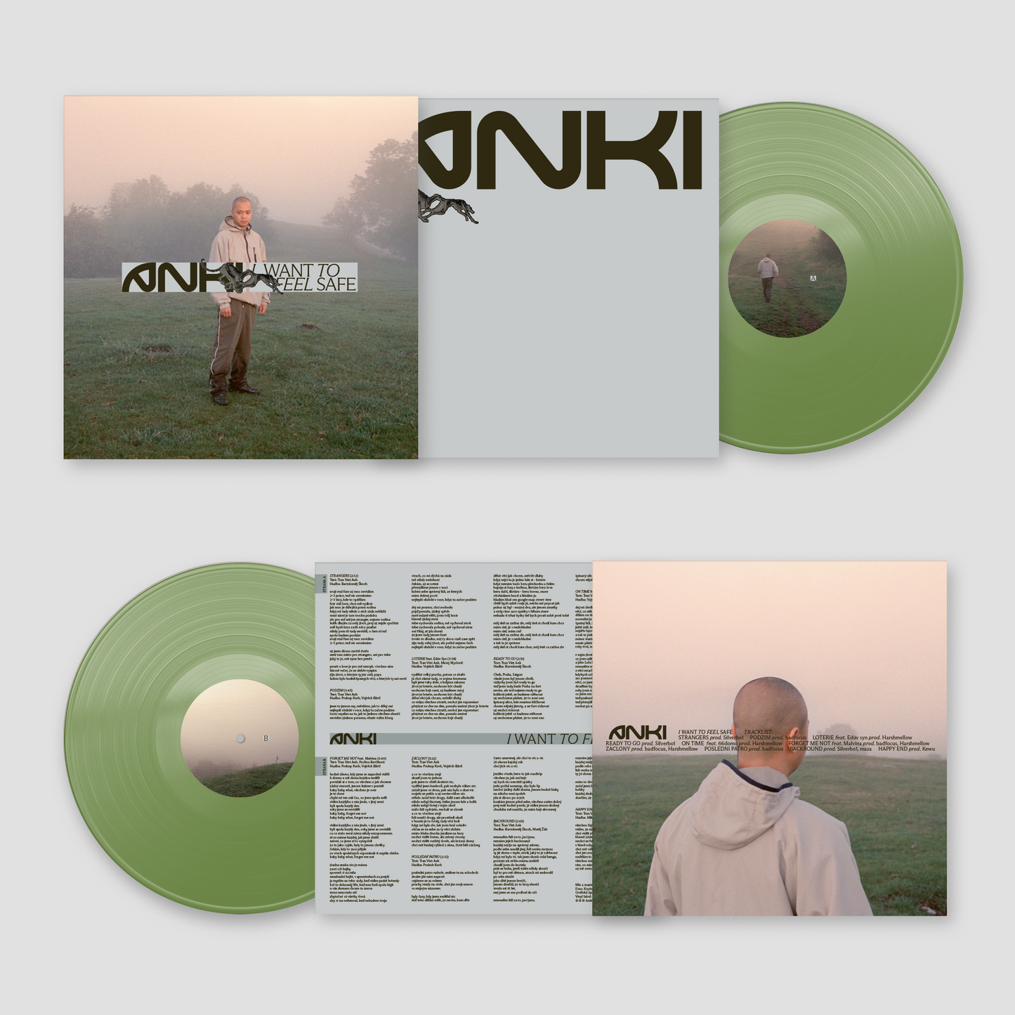 Anki - I Want To Feel Safe (LP)