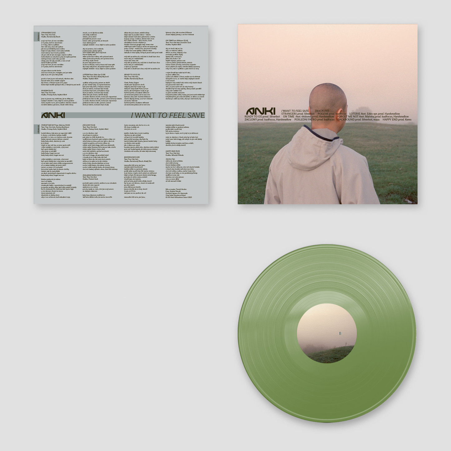 Anki - I Want To Feel Safe (LP)