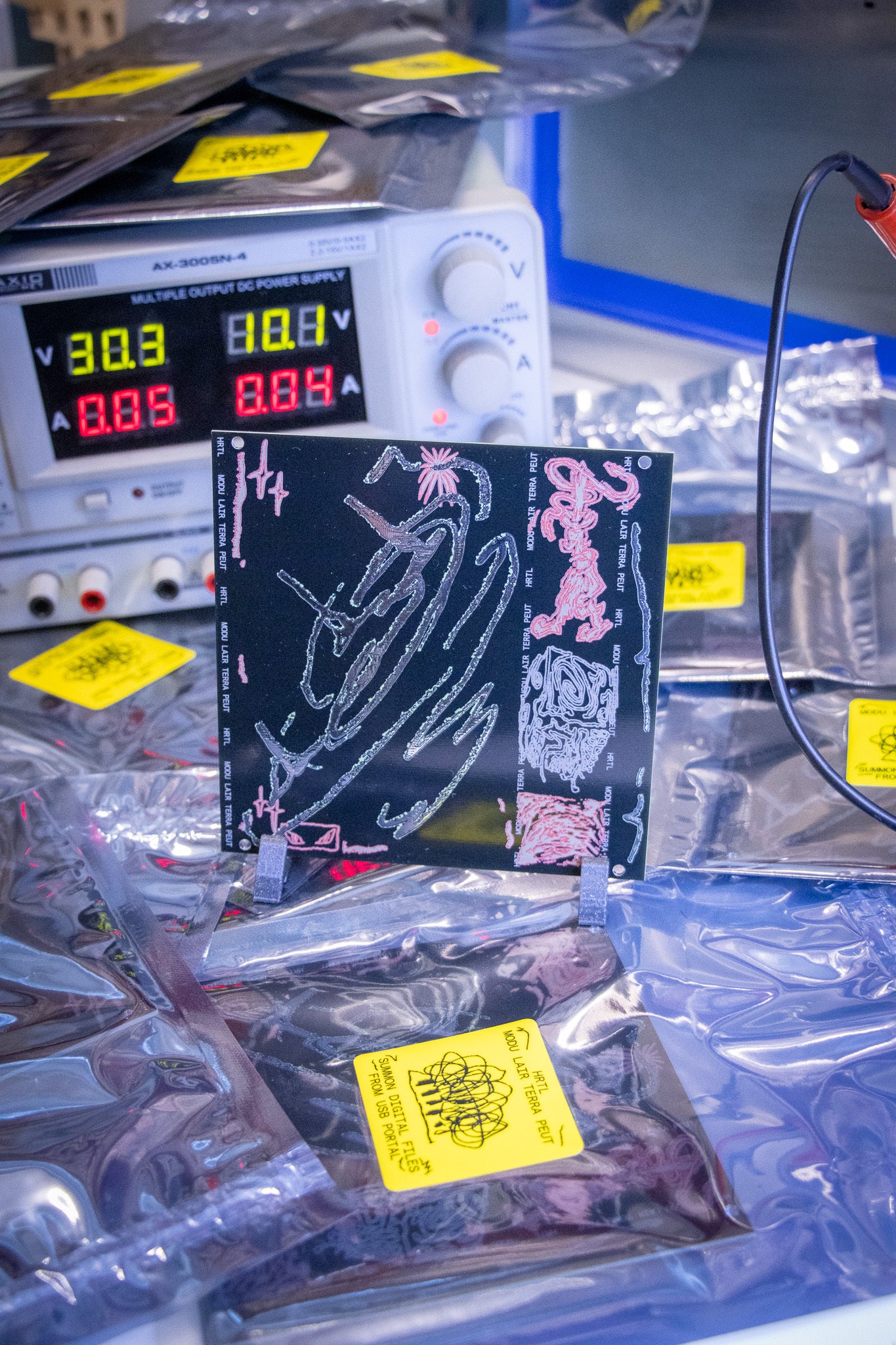 HRTL - Modular blank panel + USB flashdisk - Modu Lair Terra Peut