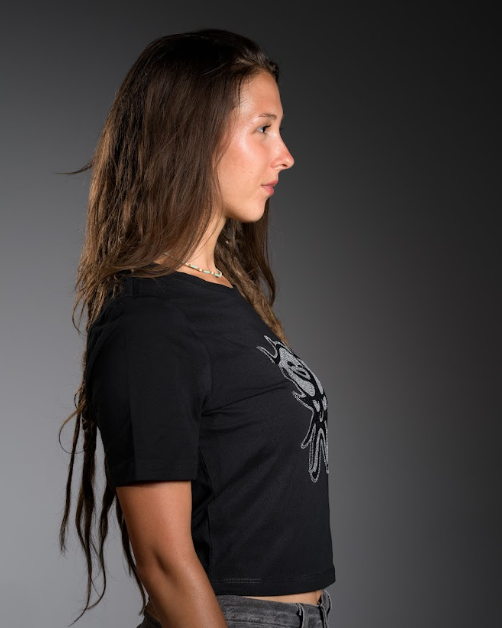 Hey Yendo - Jeden Úsměv Nestačí (Baby Tee - Black)