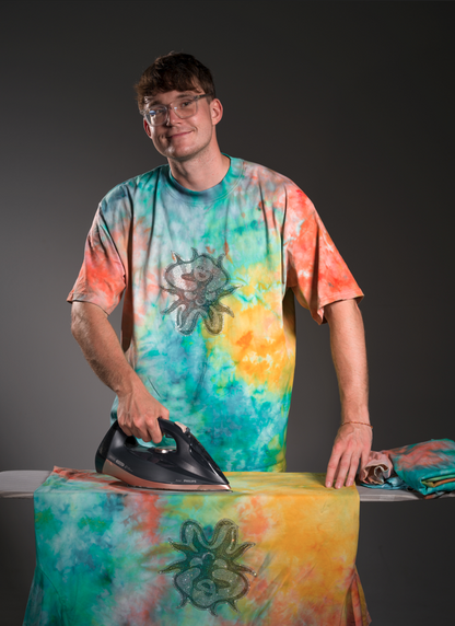 Hey Yendo - Jeden Úsměv Nestačí (Oversize T-Shirt - Tie Dye)